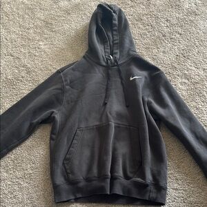 Nike Charcoal Hoodie with Swoosh